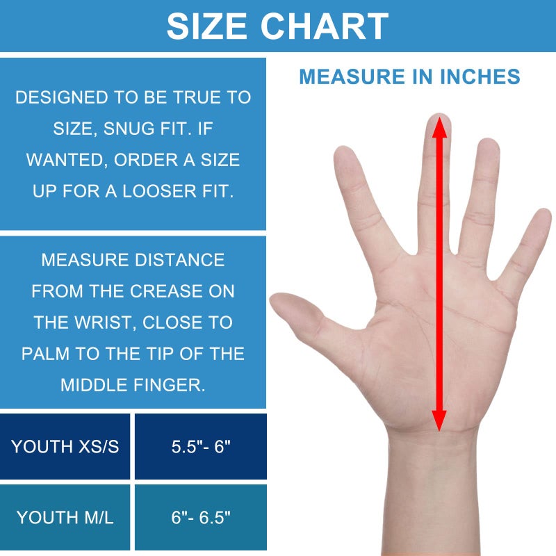 RSPGO Kids Football Gloves Youth Enhanced Grip Silicone Wide Receiver Gloves Friesian Cattle XS/S - Image 4